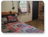 a picture of the interior of our Cub Cabin here at Barker Gap Campground