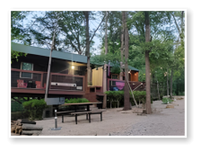 Our cabins here at Barker Gap